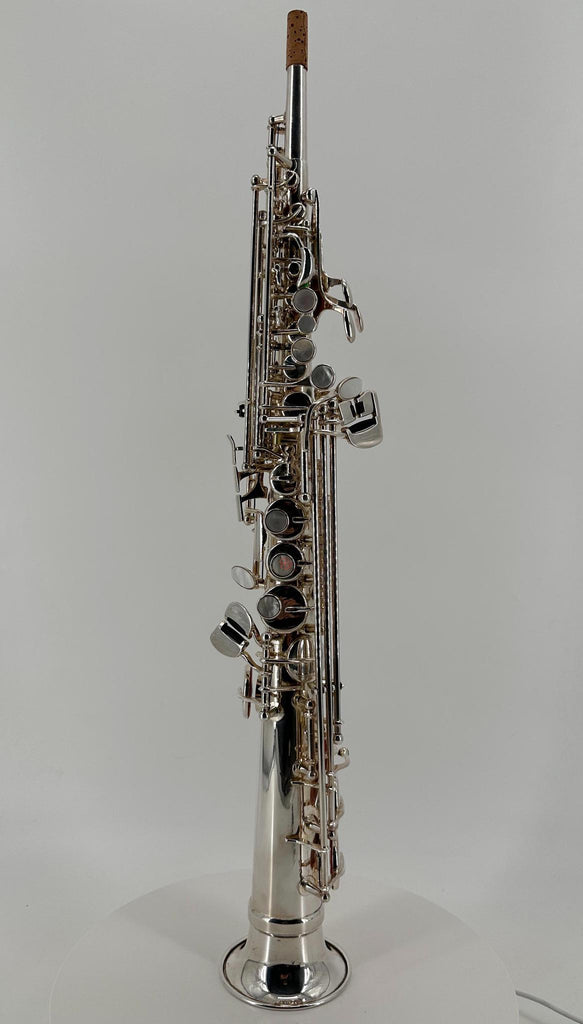 Sterling Silver Borgani Jubilee Soprano Saxophone Ser# 02XXJ BM
