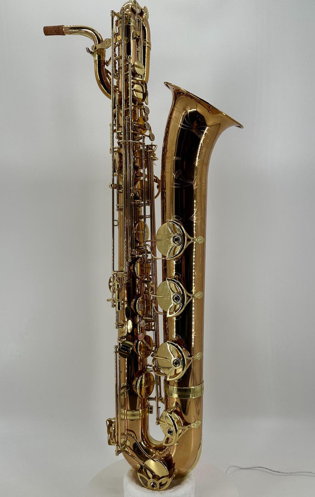 Used Yanagisawa 902 Bronze Low A Baritone Saxophone Ser#00279XXX DF