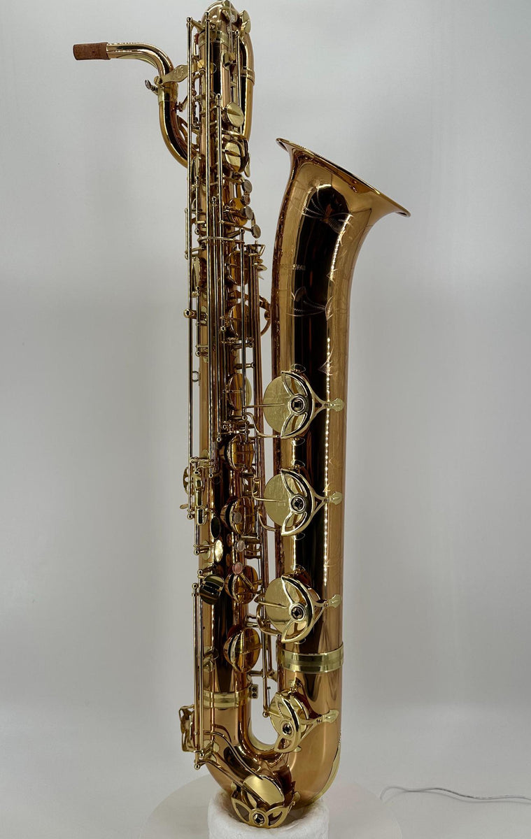 Used Yanagisawa 902 Bronze Low A Baritone Saxophone Ser