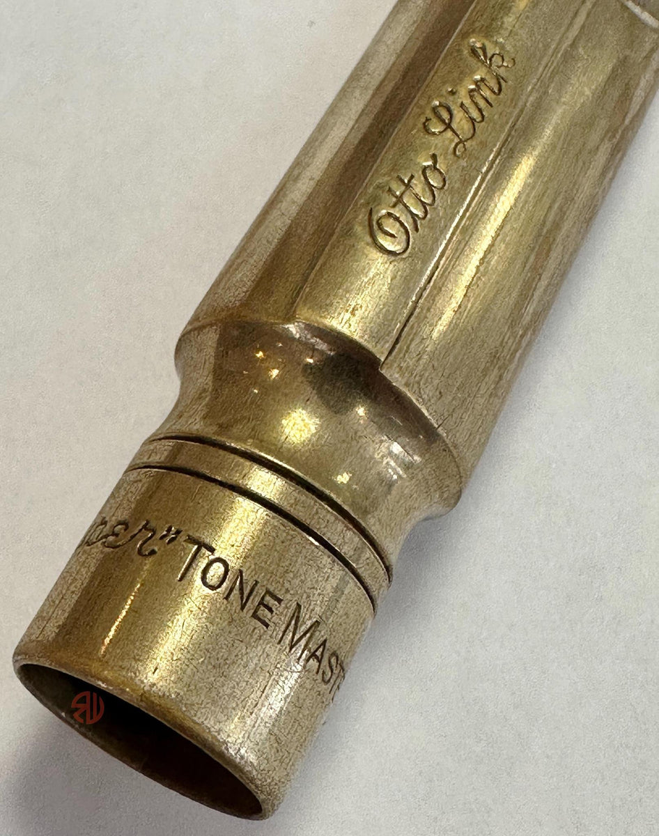 Vintage Otto Link Double Ring Metal Tenor Mouthpiece .105 tip