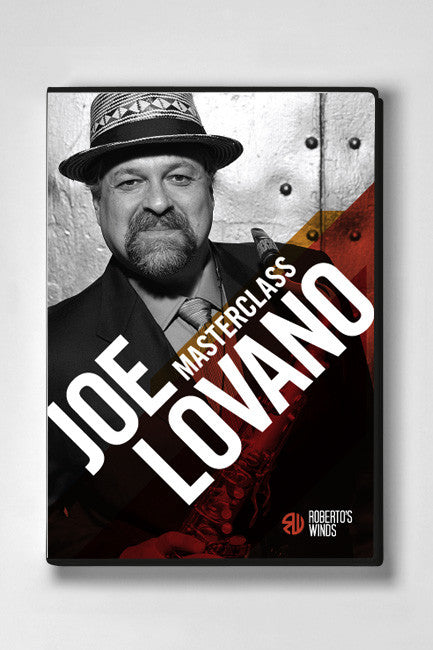 Roberto's Winds Masterclass DVD - Joe Lovano