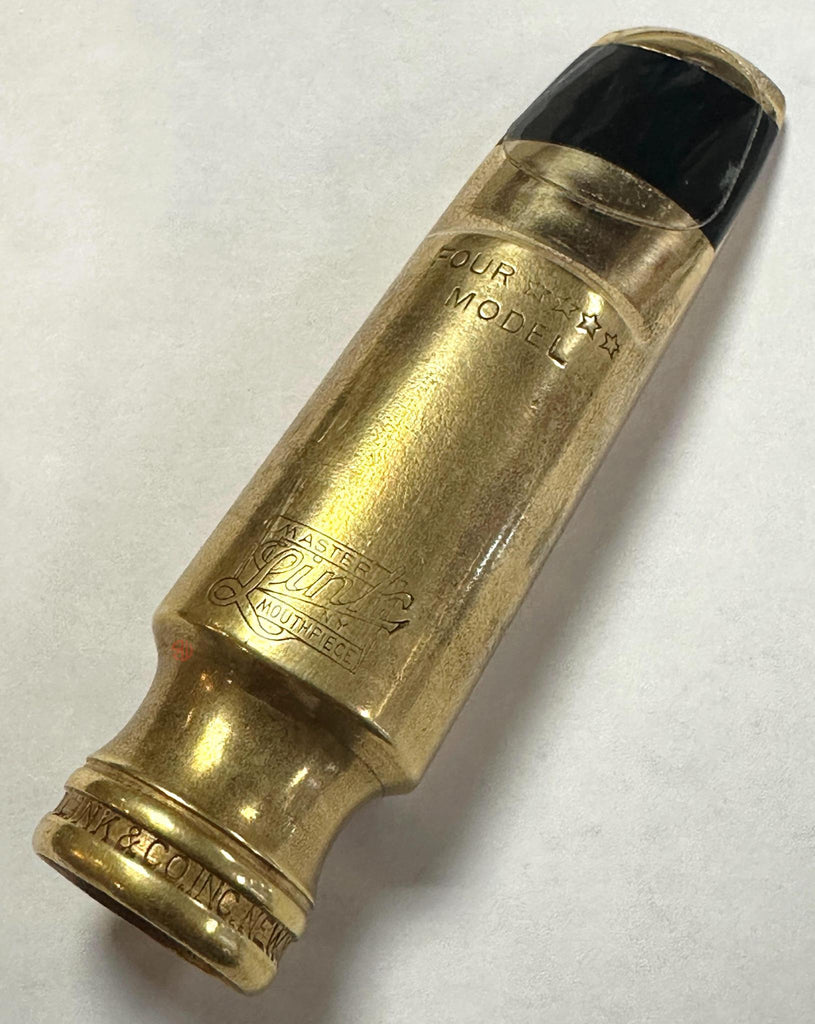 Vintage Otto Link 4**** Model Tenor Saxophone Mouthpiece .098 tip opening