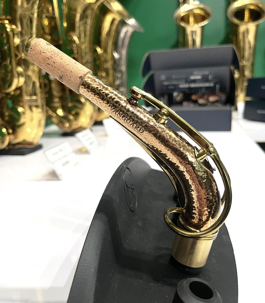 Vanguard Hand Hammered Bronze Alto KB Sax Neck