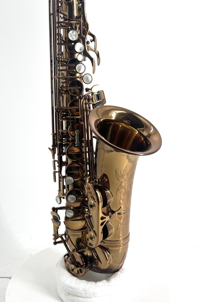 Ishimori Woodstone Alto Saxophone Dark Honey Laquer MH Ser#v1086