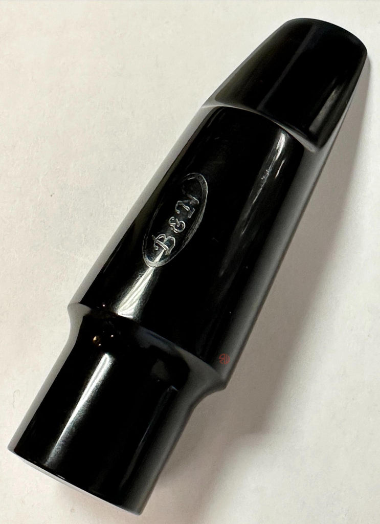 B&N "Lost Wax" Hard Rubber Tenor Mouthpiece Ted Klum Reface .095 tip opening