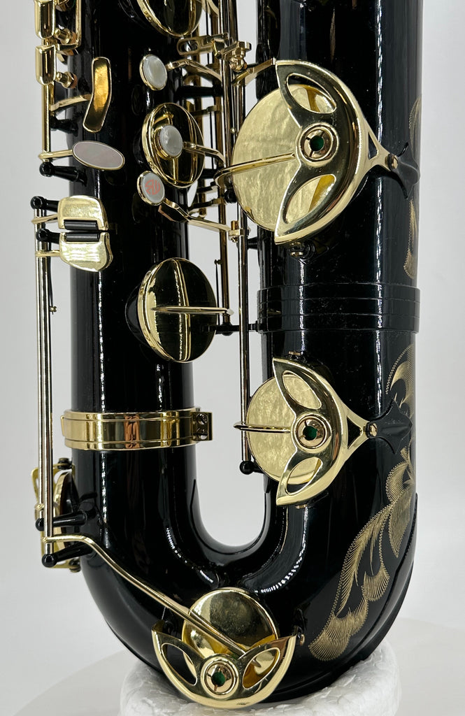 Used Black Lacquer Selmer Low A SA 80 Series II Baritone Saxophone