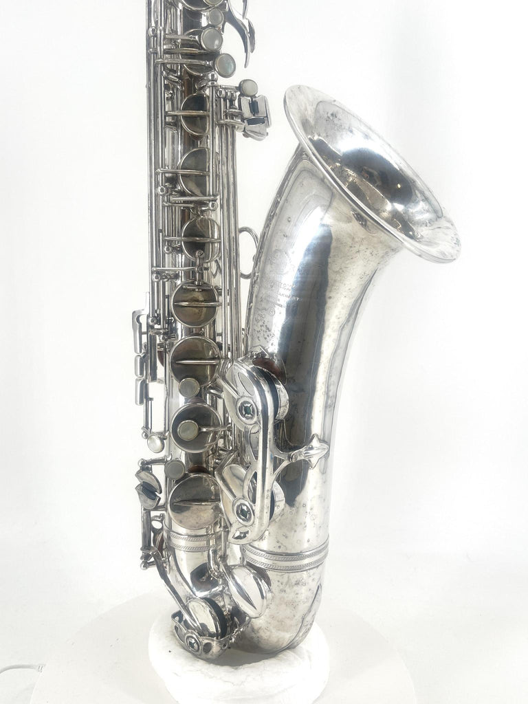 1965 Silver Mark VI Tenor Saxophone Ser#121717 GS