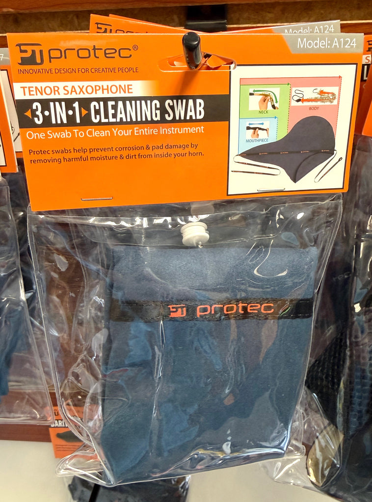 Protec Tenor Saxophone 3-In-1 Swab-Microfiber