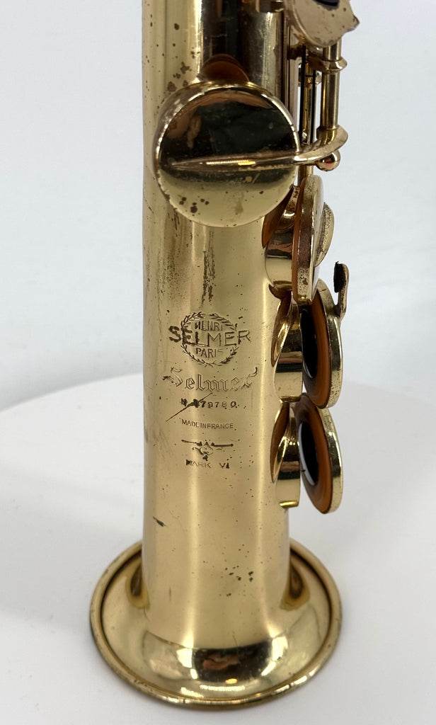 1970 Selmer Mark VI Soprano Saxophone Ser# 179XXX KM/JM