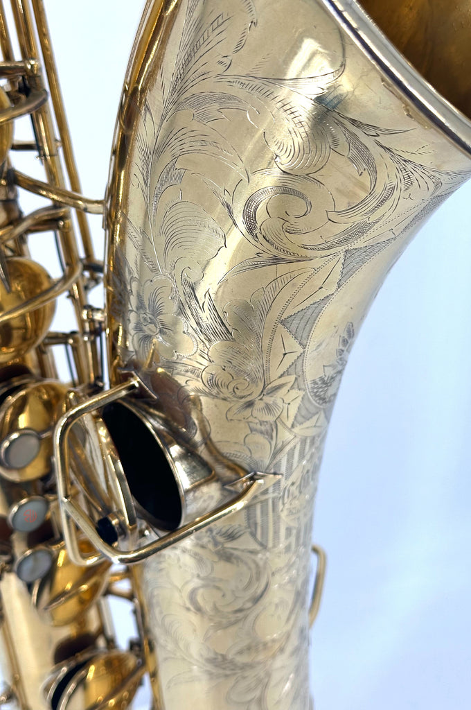 1922 Conn New Wonder Series 1 Gold Plated Baritone Saxophone 1922 Conn New Wonder Series 1 Gold Plated Baritone Saxophone