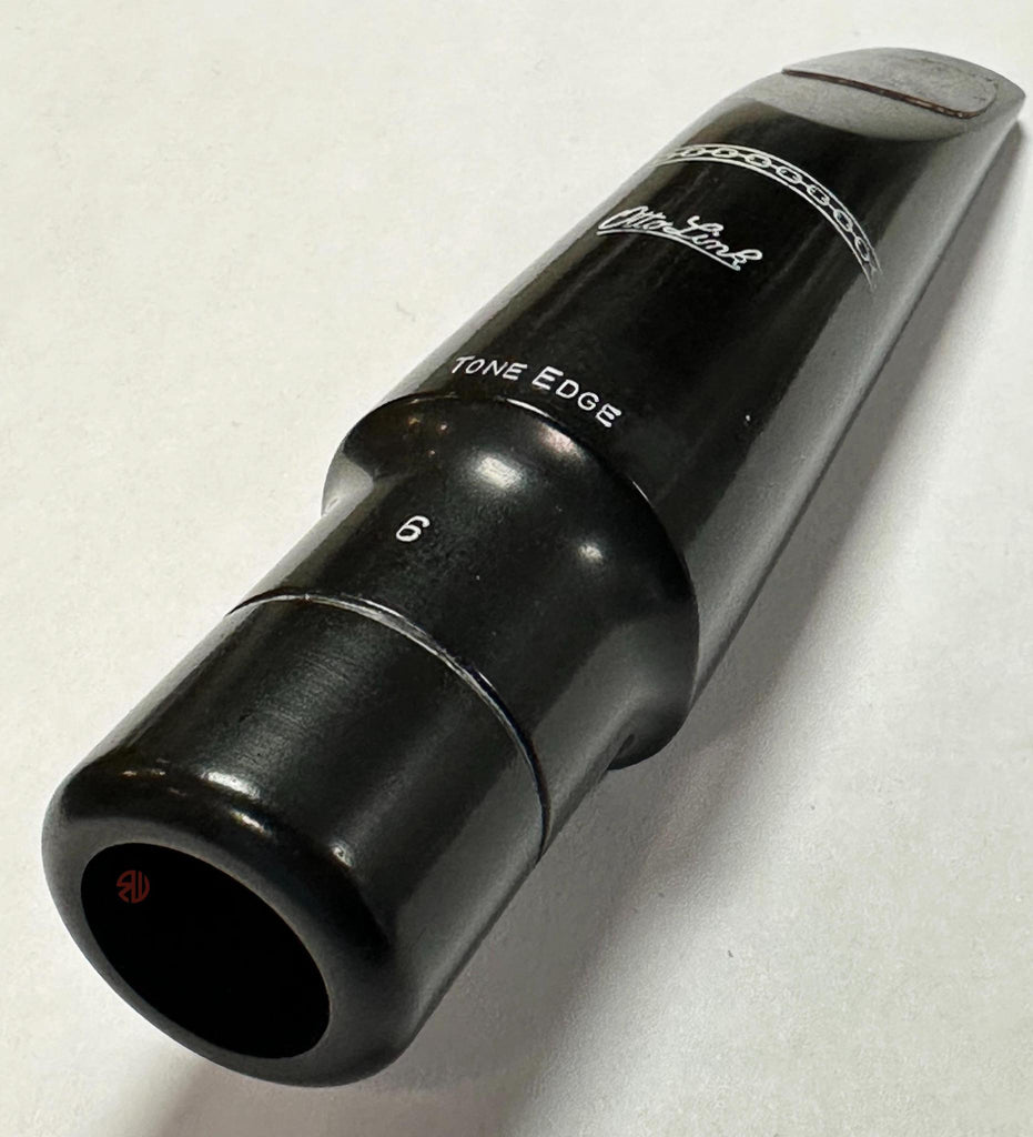 Used Otto Link Hard Rubber Baritone Mouthpiece 6