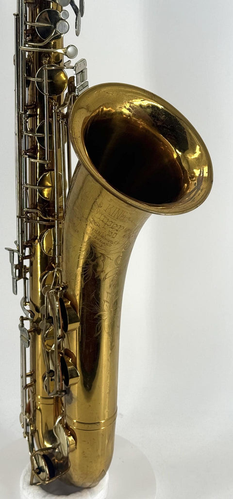 1967 King Super 20 Low Bb Baritone Saxophone Ser# 415XXX DK