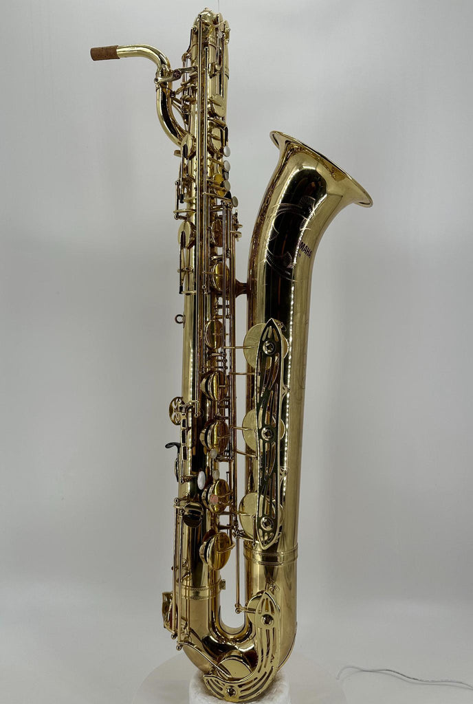 Vintage Purple Logo Yamaha YBS-61 Low A Baritone Saxophone Ser# 6XXX