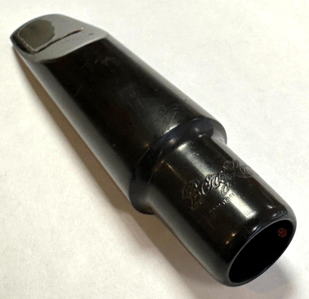 Vintage Hard Rubber Berg Larsen TT Reface 110/1 M Tenor Mouthpiece