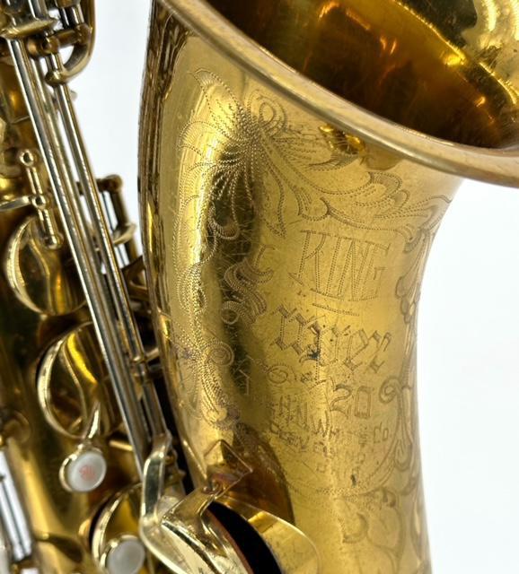King Super 20 Tenor Saxophone Ser# 390XXX NS