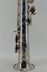 Sterling Silver Borgani Jubilee Soprano Saxophone Ser# 02XXJ BM