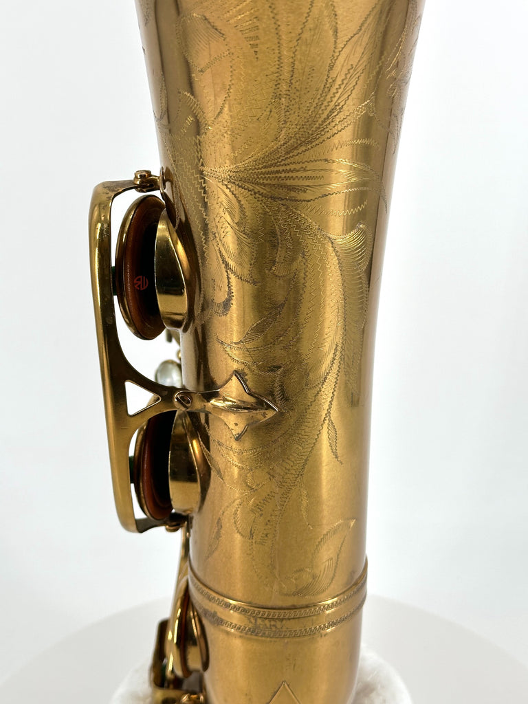 J*r様 格安　SELMER MARK VI マーク6 #25万番台　フルレスト 新着！！マーク6 H.Selmer ソプラノサックス Mark VI 25万番台 彫刻