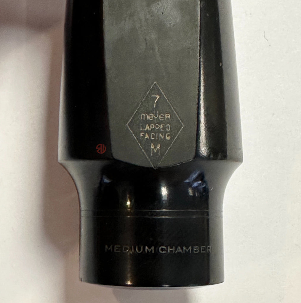 Vintage 60s New York Meyer Alto Saxophone Mouthpiece 7 .084
