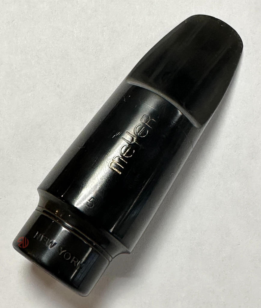 Vintage Meyer Tru-Flex Hard Rubber Alto Saxophone mouthpiece 5 .072 tip opening