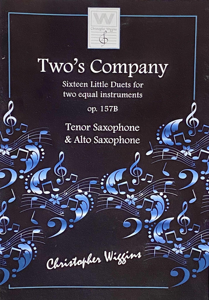 Two's Company op.157B Alto+Tenor By. Christopher Wiggins