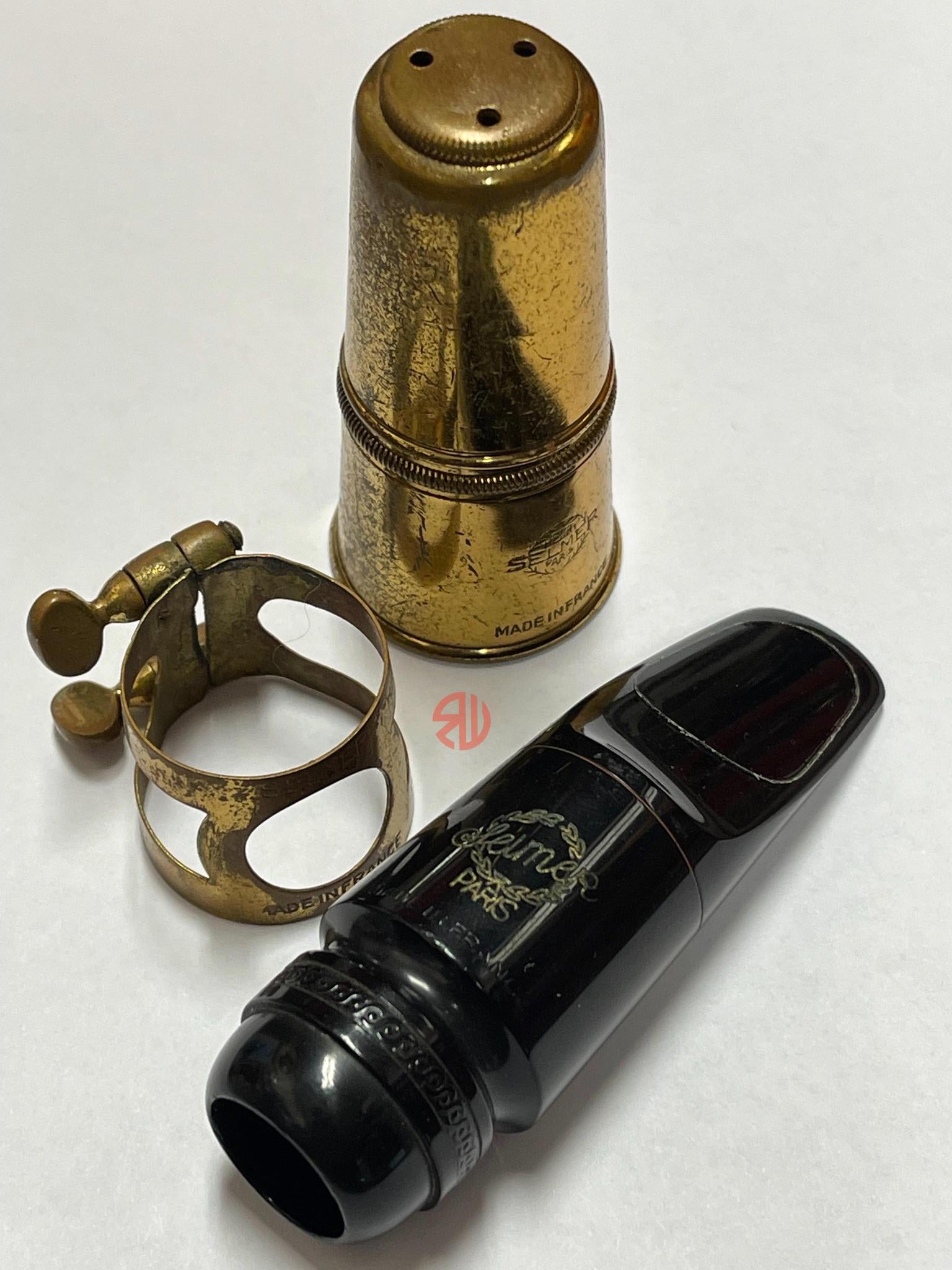 Vintage Selmer Soloist Hard Rubber Alto Mouthpiece D Tip opening.075 R