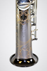 RW Pro Series One Piece Soprano Saxophone - Black Nickel