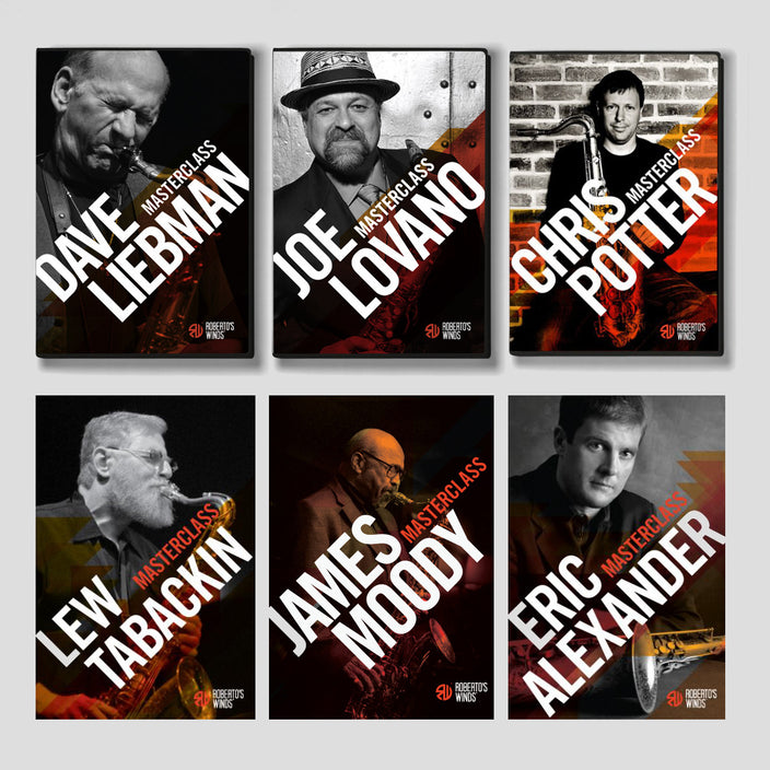 Masterclass With Joe Lovano　DVD Accessories-CDs & DVDs – Roberto's Winds