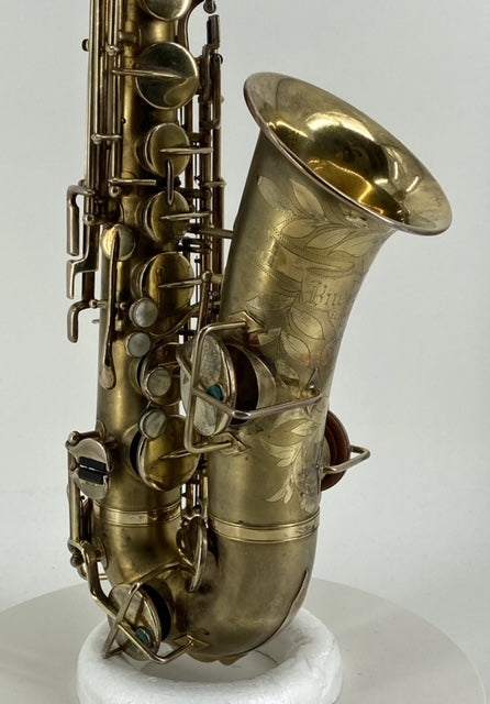 Hysterisk morsom umoral Soveværelse Buescher True Tone Gold Plated Alto Saxophone #217,XXX SS B.R. – Roberto's  Winds
