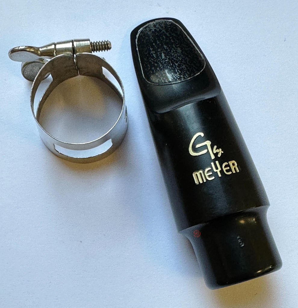 Used Meyer G Alto Mouthpiece 6 tip opening MH